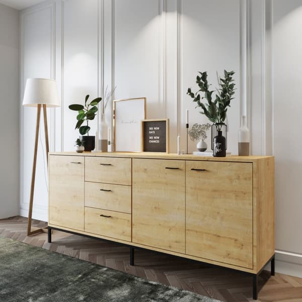 Chic Home Joonas senkki 180x45xK80 cm, vaaleanruskea