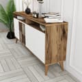 Pikkukuva 3 / 7: Chic Home Miina senkki 160x35xK79 cm, ruskea/valkoinen