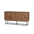 Pikkukuva 3 / 9: Chic Home Roosa senkki 140x36xK72 cm, tummanruskea/musta