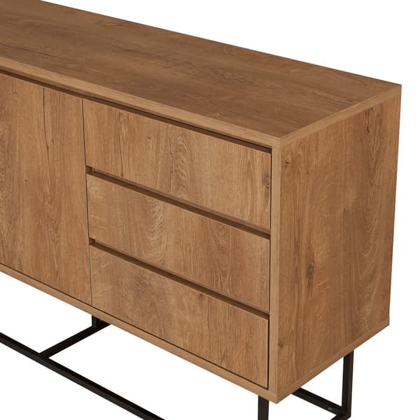 Chic Home Roosa senkki 140x36xK72 cm, tummanruskea/musta