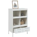Miniatyrbillede 6 af 11: vidaXL skab 68x39x101,5 cm stål hvid