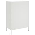 Miniatyrbillede 9 af 11: vidaXL skab 68x39x101,5 cm stål hvid