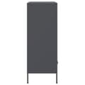 Miniatyrbilde 8 av 11: vidaXL Highboard antrasitt 68x39x101,5 cm stål
