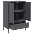 Miniatyrbilde 10 av 11: vidaXL Highboard antrasitt 68x39x101,5 cm stål