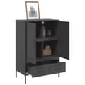 Miniatyrbillede 6 af 11: vidaXL skab 68x39x101,5 cm stål sort