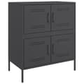 Miniatyrbillede 3 af 11: vidaXL skænk 68x39x79 cm stål sort