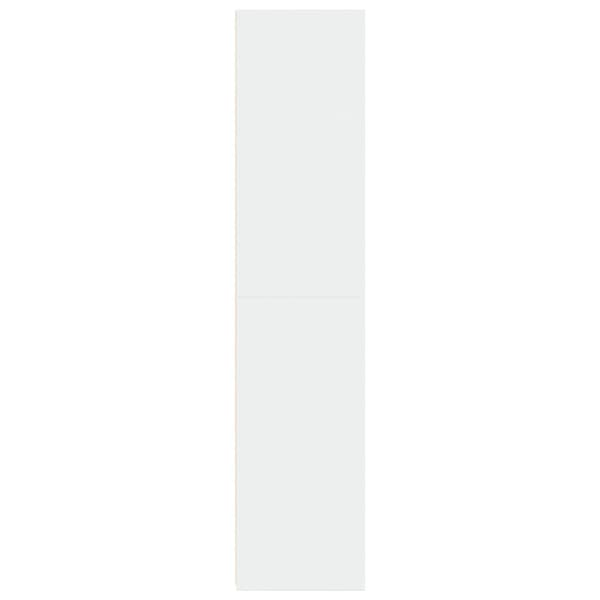 vidaXL reol 45x41x185 cm konstrueret træ hvid