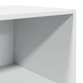 Miniatyrbillede 8 af 11: vidaXL reol 45x41x185 cm konstrueret træ hvid