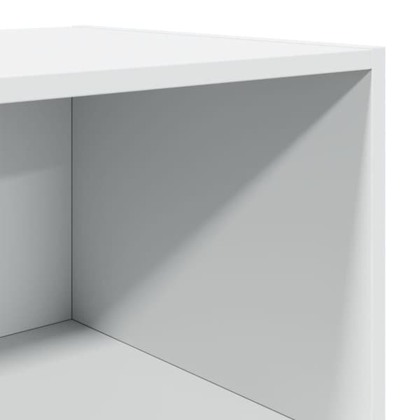 vidaXL reol 45x41x185 cm konstrueret træ hvid