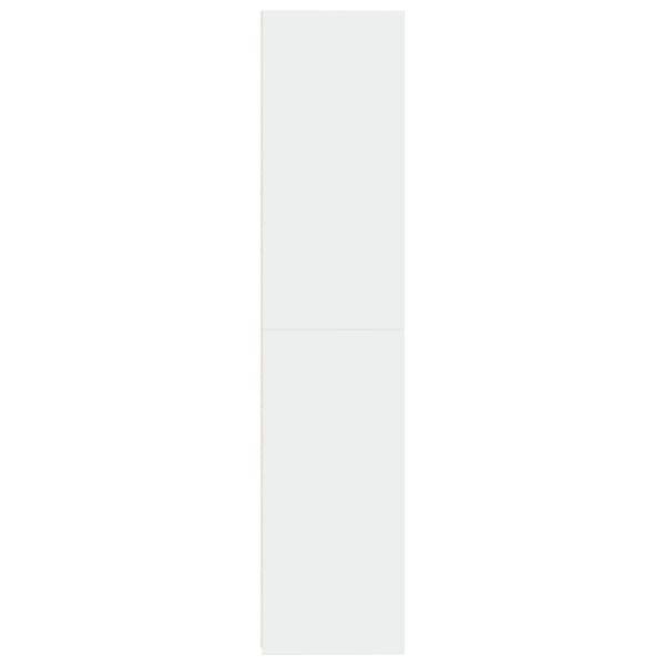 vidaXL Highboard hvit 40x41x185 cm konstruert tre