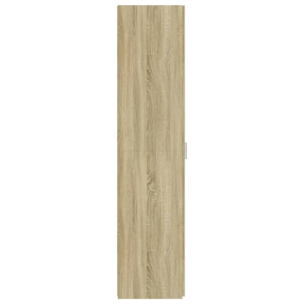 vidaXL Högskåp sonoma-ek 45x42,5x185 cm konstruerat trä