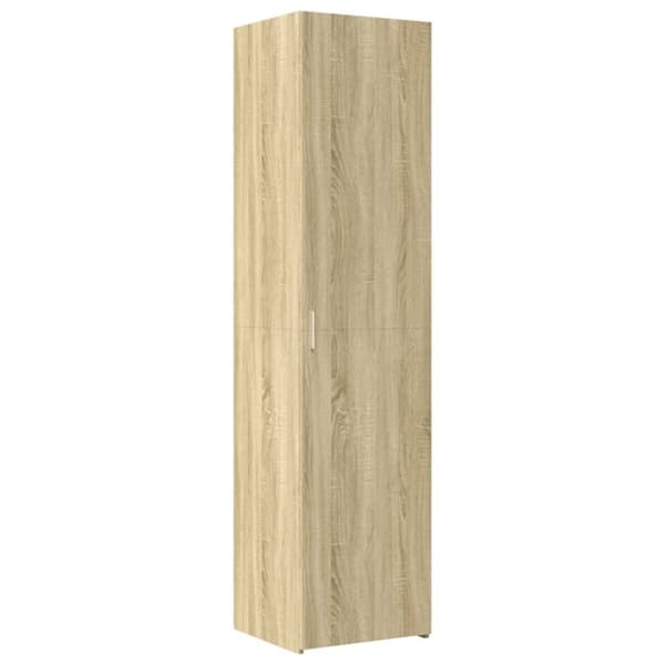 vidaXL Högskåp sonoma-ek 45x42,5x185 cm konstruerat trä