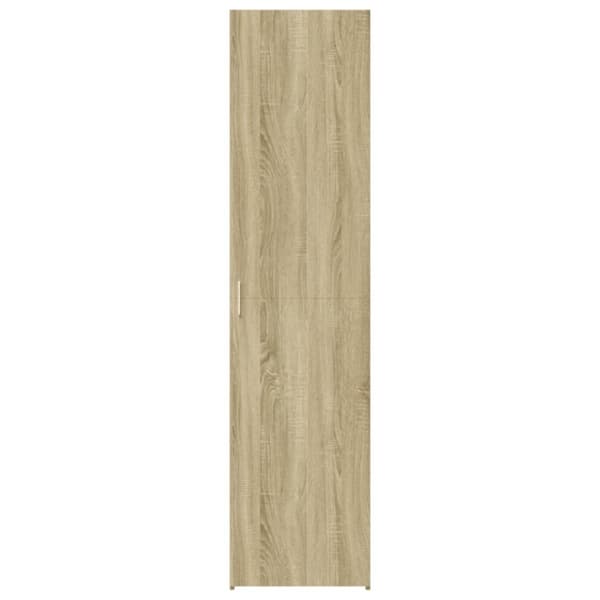 vidaXL Kaappi Sonoma-tammi 45x42,5x185 cm tekninen puu