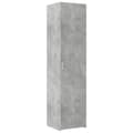 Miniatyrbilde 3 av 11: vidaXL Hylle betonggrå 45x42,5x185 cm konstruert tre