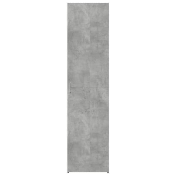 vidaXL Hylle betonggrå 45x42,5x185 cm konstruert tre