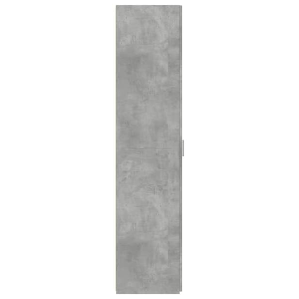 vidaXL Hylle betonggrå 45x42,5x185 cm konstruert tre
