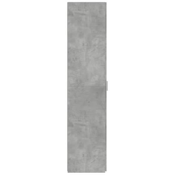vidaXL højskab 40x42,5x185 cm konstrueret træ betongrå