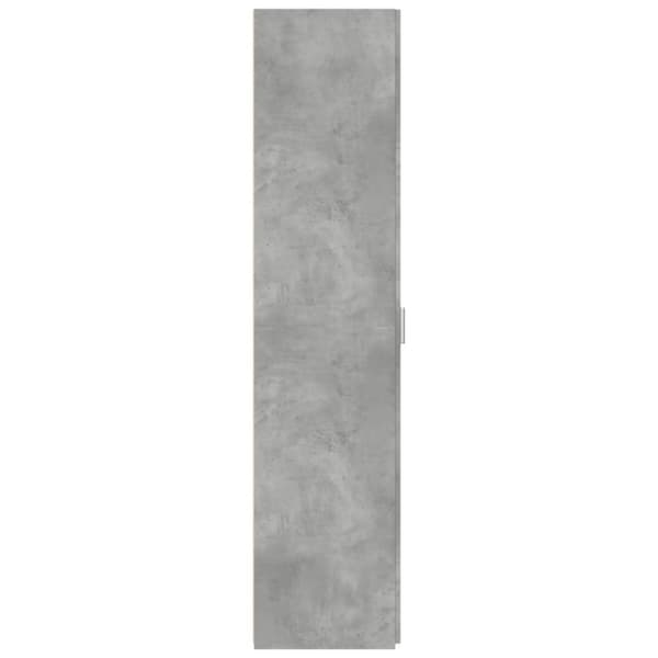 vidaXL højskab 40x42,5x185 cm konstrueret træ betongrå
