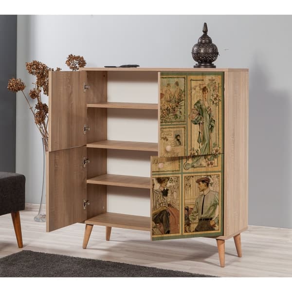 Chic Home Eliel senkki 95x36xK111 cm, ruskea