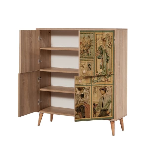 Chic Home Eliel senkki 95x36xK111 cm, ruskea
