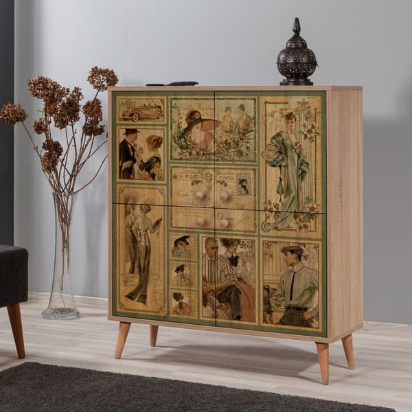 Chic Home Eliel senkki 95x36xK111 cm, ruskea