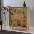 Pikkukuva 1 / 8: Chic Home Eliel senkki 95x36xK111 cm, ruskea