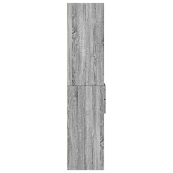 vidaXL skab 50x42,5x185 cm konstrueret træ sonoma-eg