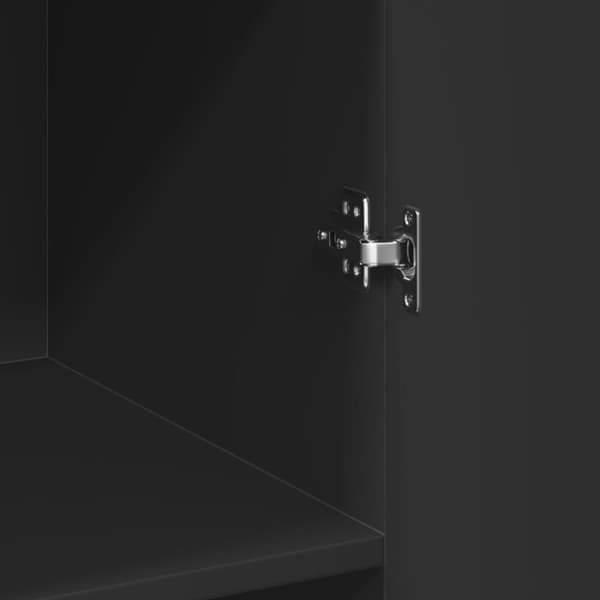 vidaXL skab 70x42,5x185 cm konstrueret træ sort