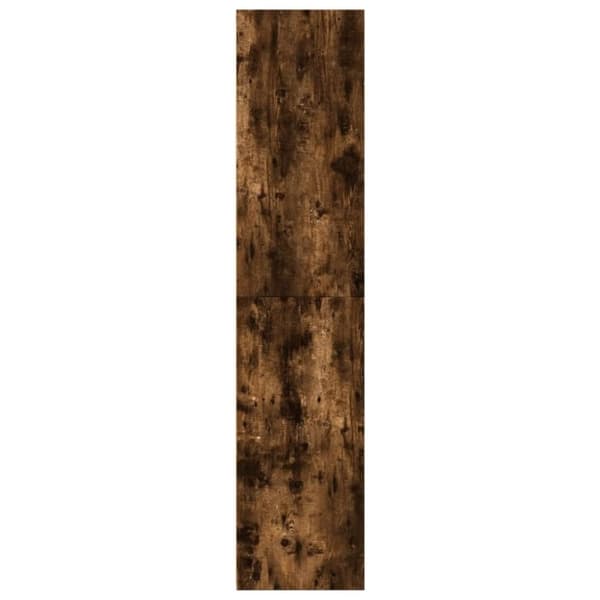 vidaXL højskab 40x41x185 cm konstrueret træ røget egetræsfarve
