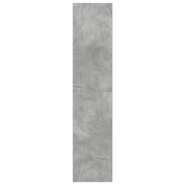 vidaXL højskab 40x41x185 cm konstrueret træ betongrå