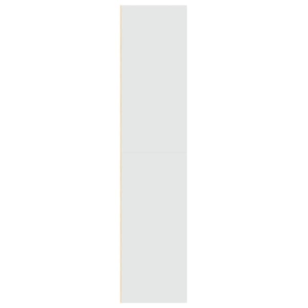 vidaXL Hylle hvit 70x41x185 cm konstruert tre