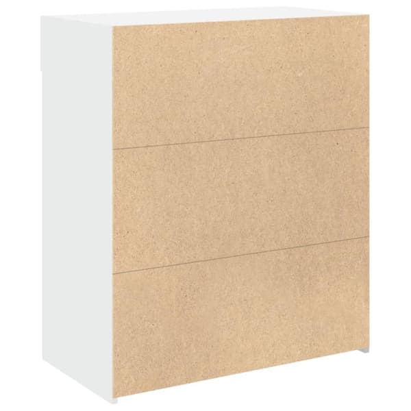 vidaXL Skjenk hvit 80x42,5x93 cm konstruert tre