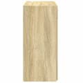 Miniatyrbilde 6 av 11: vidaXL Skjenk sonoma eik 80x42,5x93 cm konstruert tre