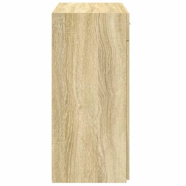 vidaXL Senkki Sonoma tammi 80x42,5x93 cm tekninen puu