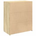 Pikkukuva 7 / 11: vidaXL Senkki Sonoma tammi 80x42,5x93 cm tekninen puu