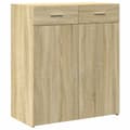 Pikkukuva 1 / 11: vidaXL Senkki Sonoma tammi 80x42,5x93 cm tekninen puu