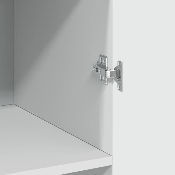 vidaXL Highboard hvit 70x42,5x185 cm konstruert tre