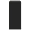 Miniatyrbilde 6 av 11: vidaXL Skjenk svart 80x42,5x93 cm konstruert tre
