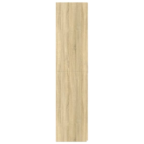vidaXL skab 70x42,5x185 cm konstrueret træ sonoma-eg