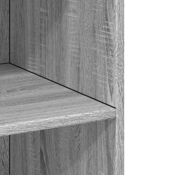 vidaXL reol 70x41x185 cm konstrueret træ grå sonoma-eg