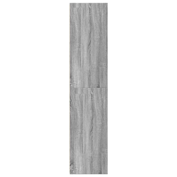 vidaXL Kaappi harmaa Sonoma 45x41x185 cm tekninen puu