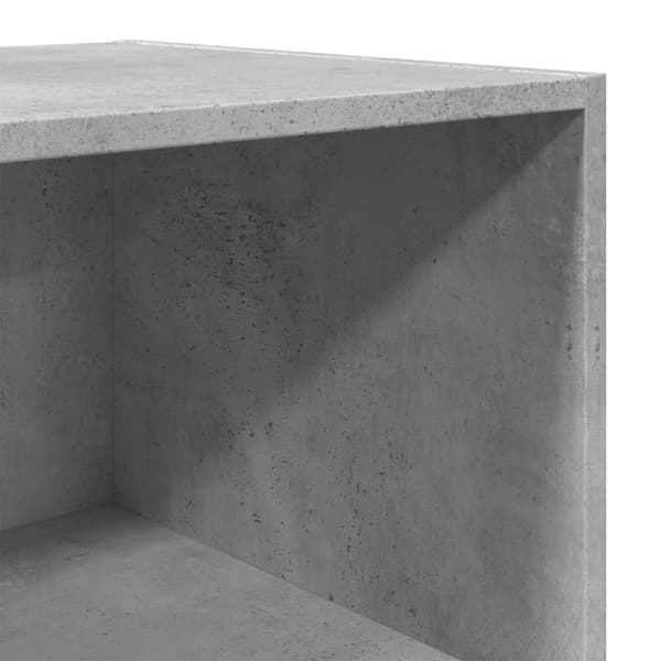 vidaXL reol 45x41x185 cm konstrueret træ betongrå