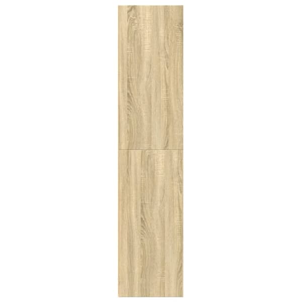 vidaXL Högskåp sonoma-ek 70x41x185 cm konstruerat trä