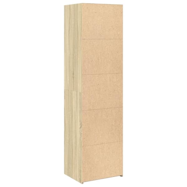 vidaXL højskab 50x41x185 cm konstrueret træ sonoma-eg