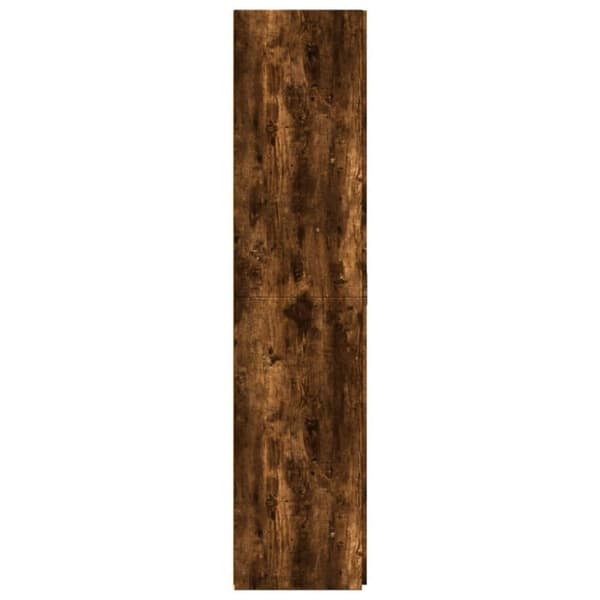 vidaXL Highboard røkt eik 80x42,5x185 cm konstruert tre