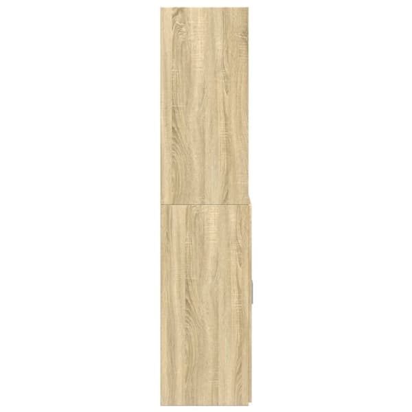vidaXL skab 70x42,5x185 cm konstrueret træ sonoma-eg