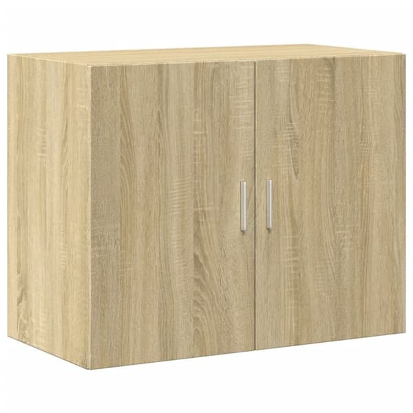 vidaXL Kaappi Sonoma-tammi 80x42,5x249 cm tekninen puu