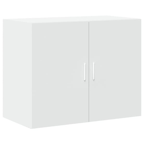 vidaXL Högskåp vit 80x42,5x249 cm konstruerat trä