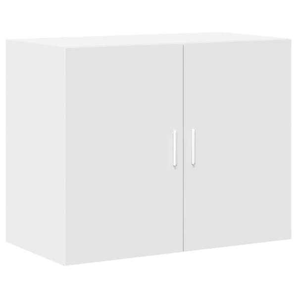 vidaXL Högskåp vit 80x42,5x249 cm konstruerat trä
