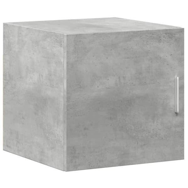 vidaXL Smalt oppbevaringsskap betonggrå 40x42,5x225 cm konstruert tre